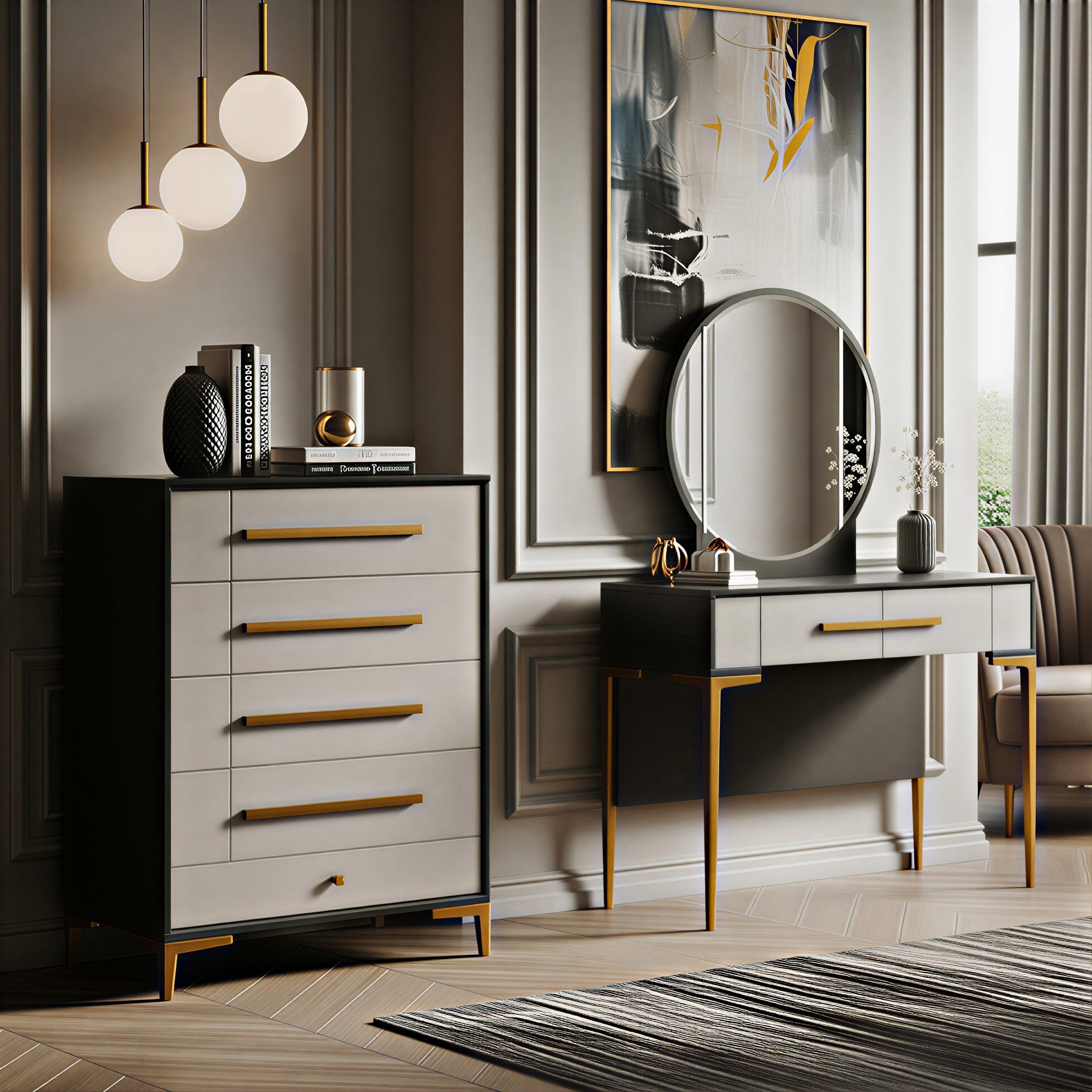 Şifonyer & Makyaj Masası