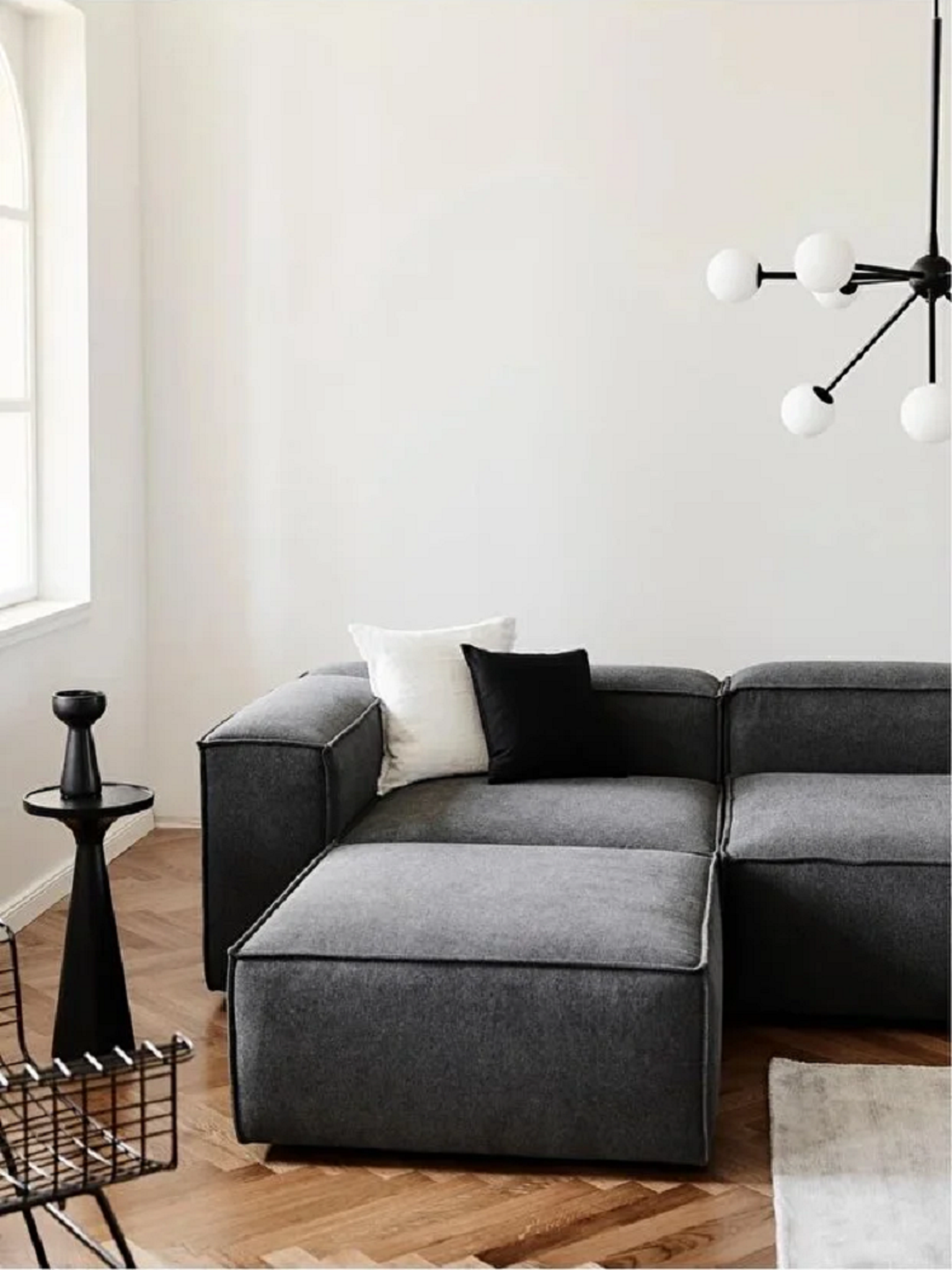 Loft Köşe Koltuk - Modüler Çok Fonksiyonlu Yataklı Kanepe