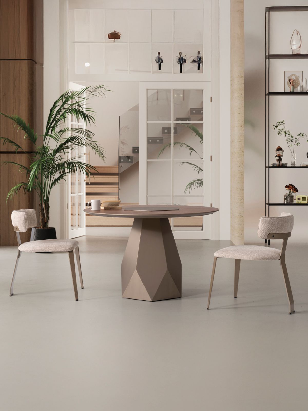 Charm Yemek Masası - 120x120cm