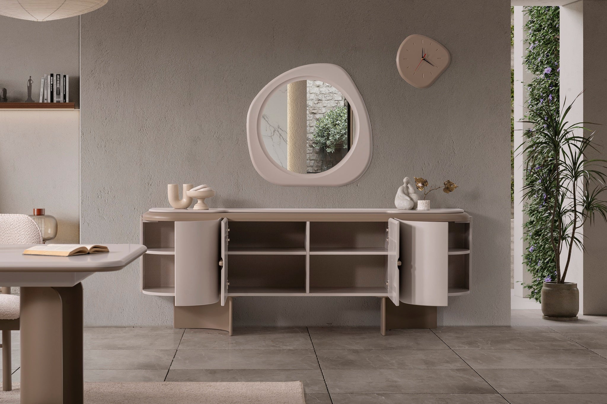 Opera Konsol Ve Ayna - Modern Aynalı Konsol | Tarzdeco