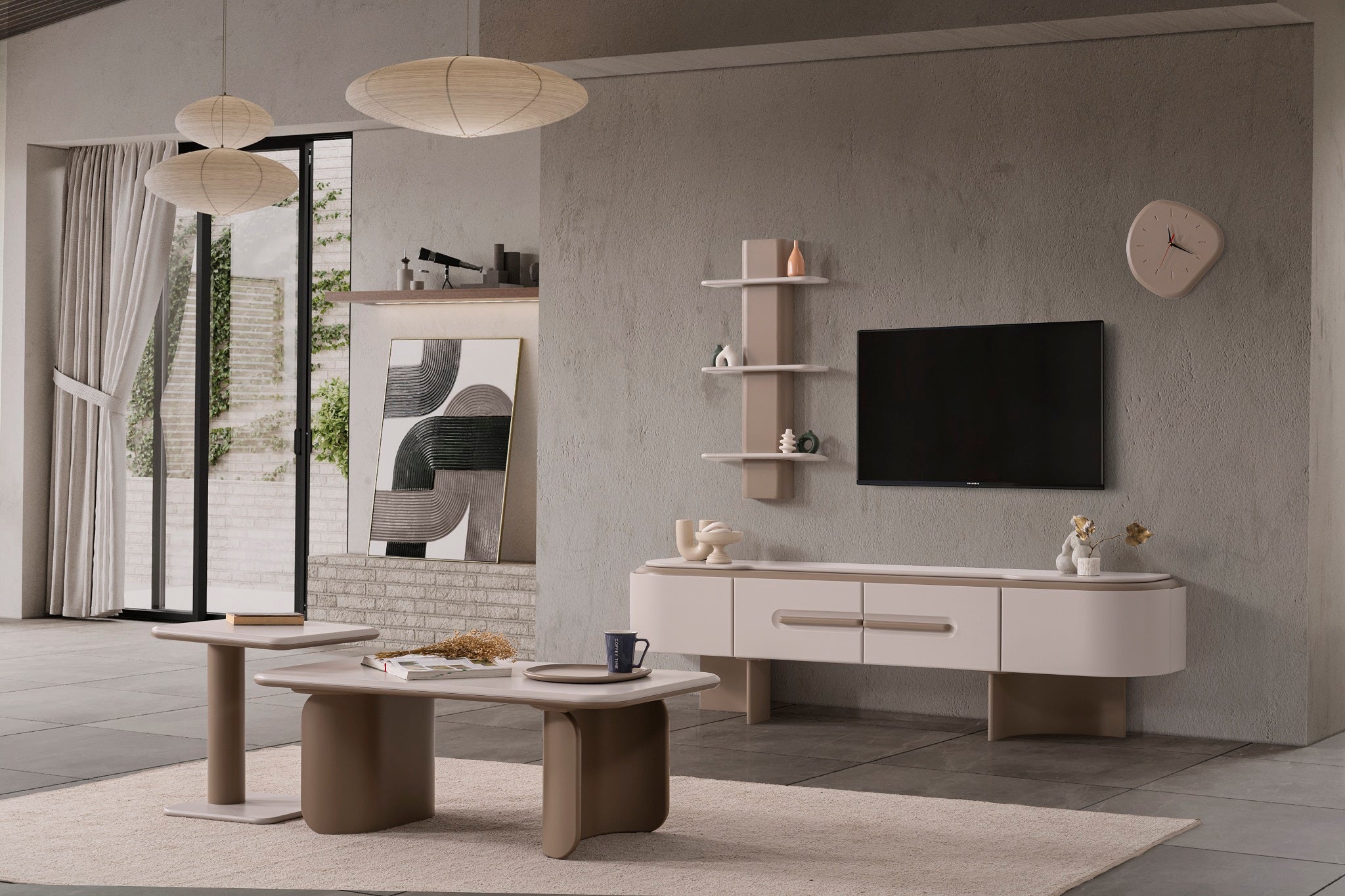 Opera Tv Ünitesi - Modern Tv Sehpası 200 cm