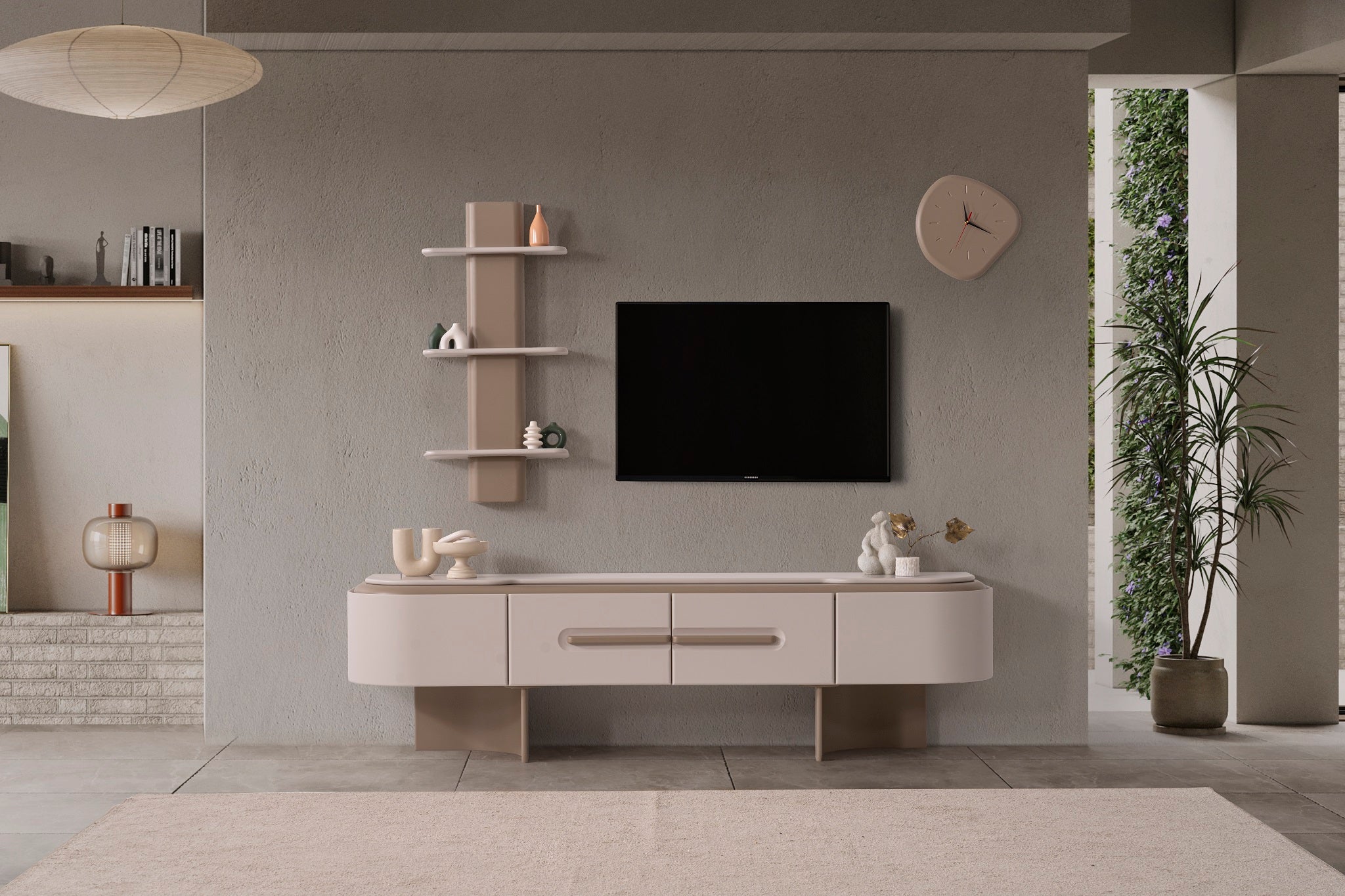 Opera Tv Ünitesi - Modern Tv Sehpası 200 cm