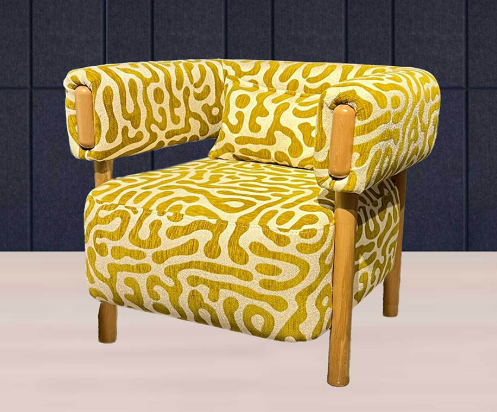 Loft Ahşap Berjer | Tarzdeco