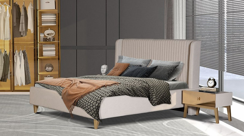 Olimpos Bazalı Karyola 160x200