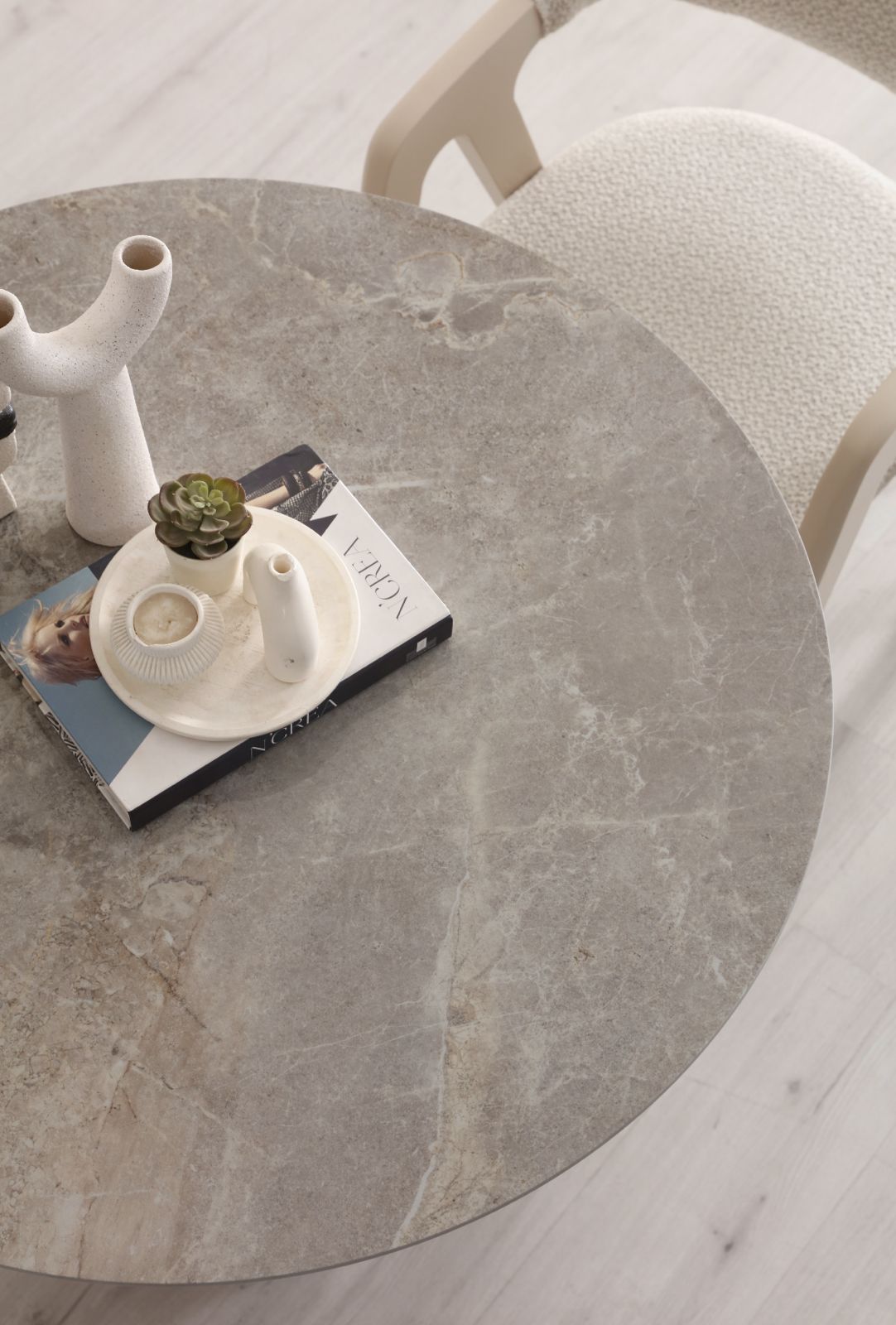 Noble Seramik Yemek Masası - 90cm