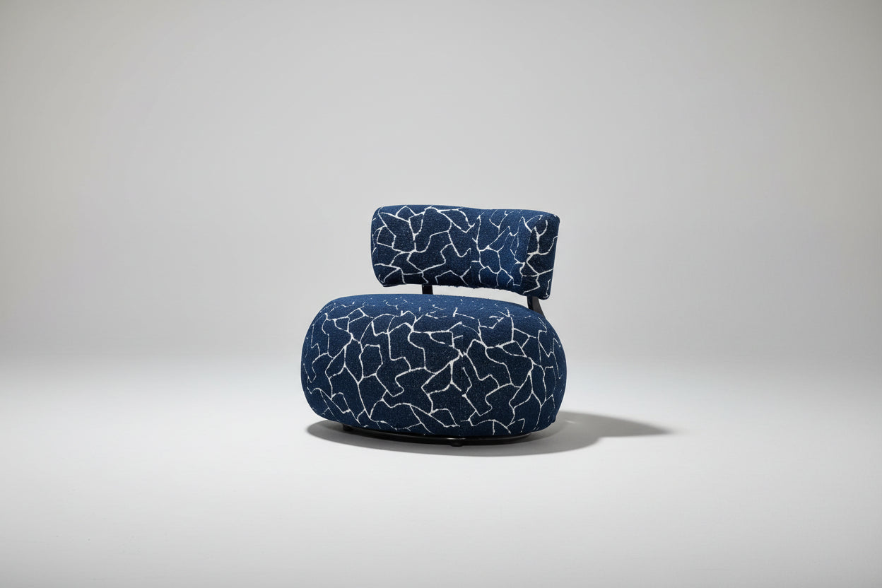 Bonita Berjer - Modern Organik Formlu Tekli Koltuk