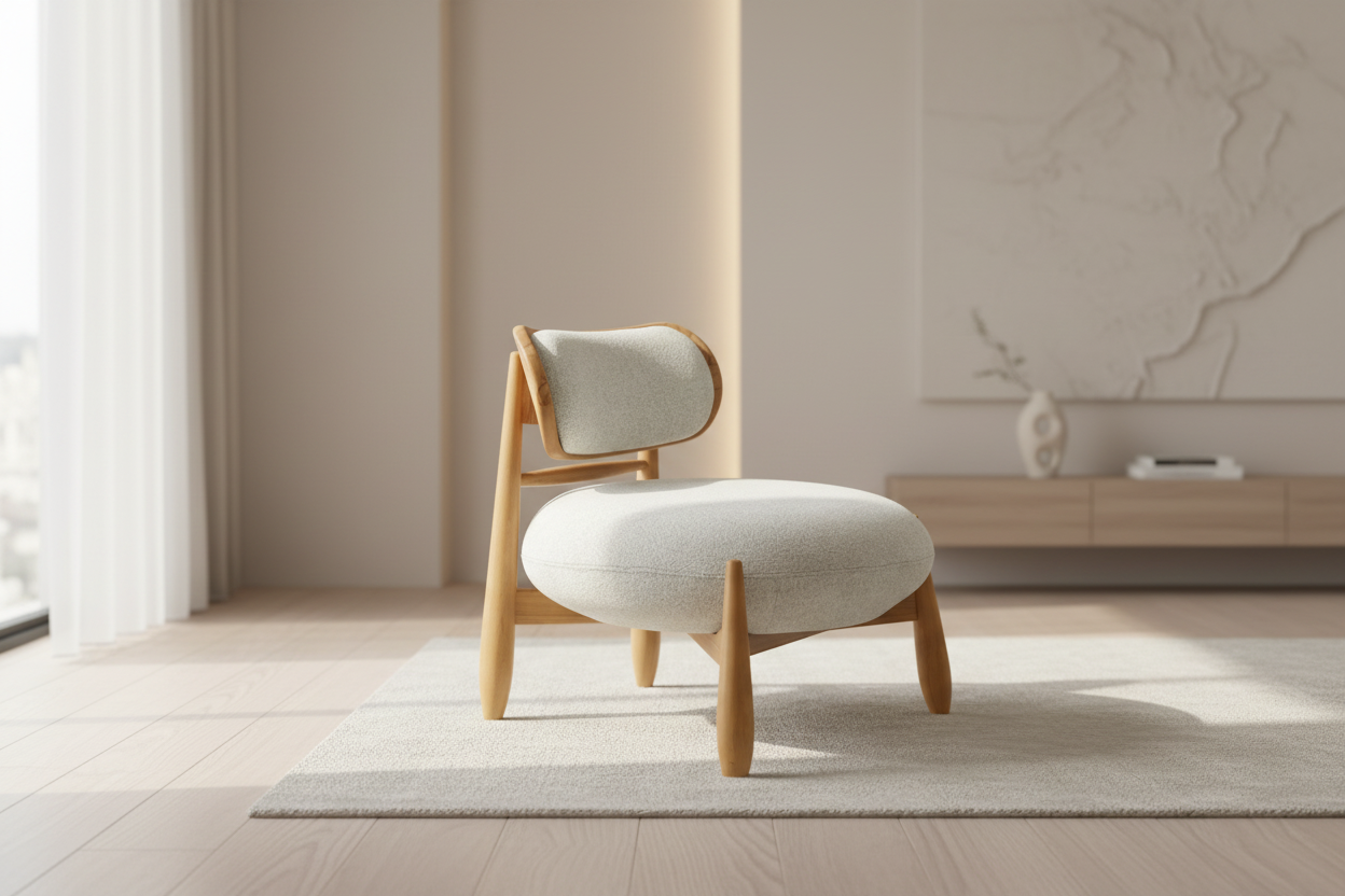 Chello Berjer - Modern Ahşap Çerçeveli Berjer | Tarzdeco