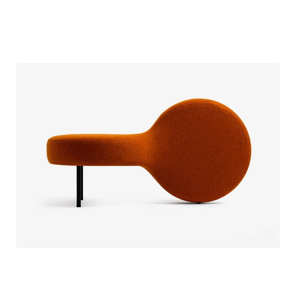 Lola Bank - Çağdaş Tasarım Metal Ayaklı Oturma Bankı | Tarzdeco