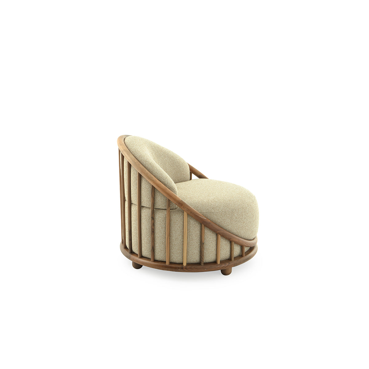 Mılye Berjer - Lüks Ahşap Çerçeveli Berjer | Tarzdeco