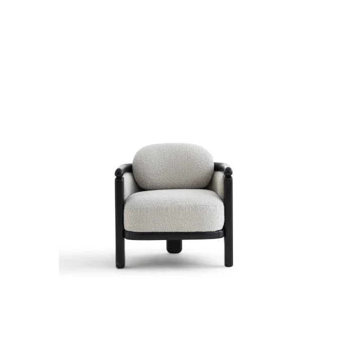 Babil Berjer - Minimalist Mat Siyah Çerçeveli Berjer | Tarzdeco