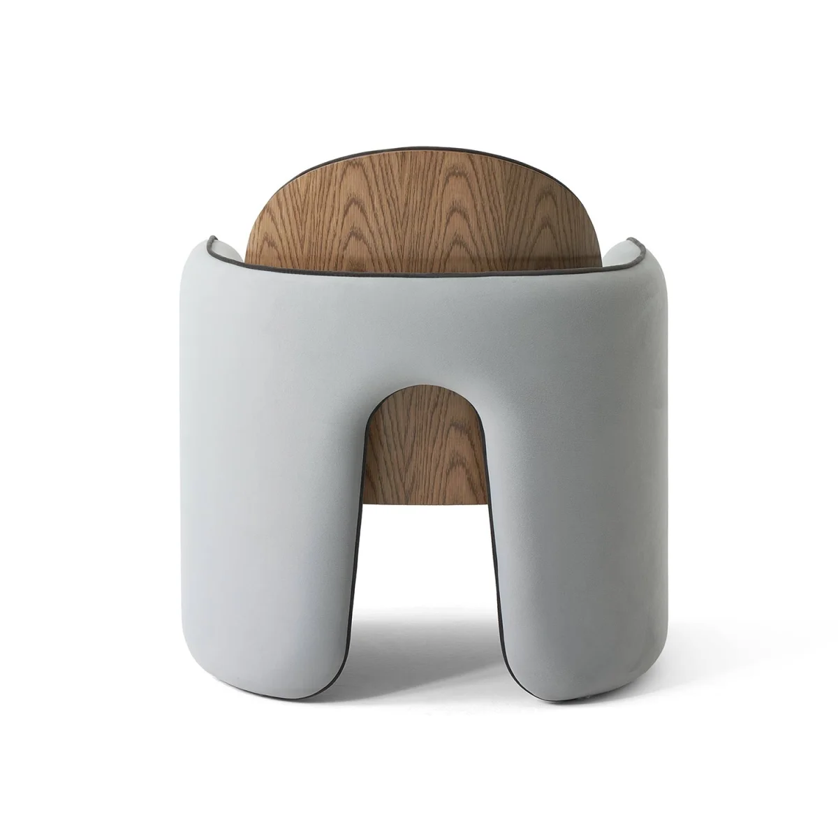 Castle Berjer - Modern İskandinav Tarzı Ahşap Detaylı Berjer | Tarzdeco