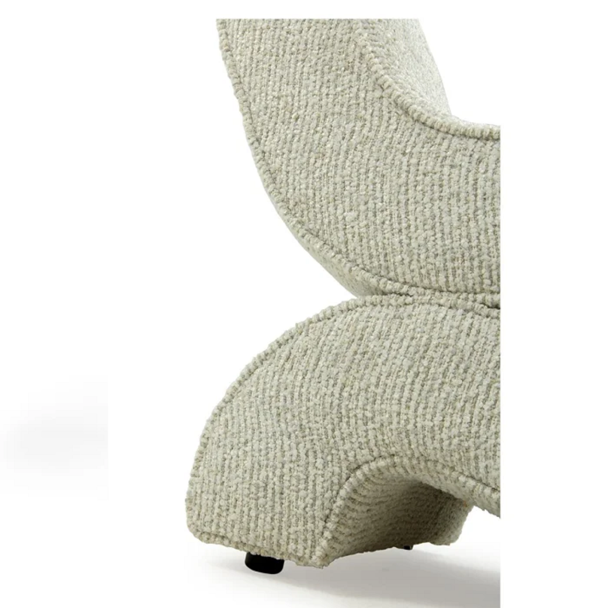 Cream Berjer - S Şeklinde Modern Berjer | Tarzdeco