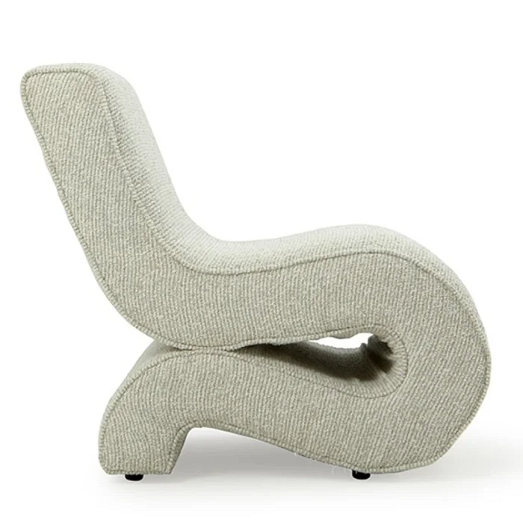 Cream Berjer - S Şeklinde Modern Berjer | Tarzdeco