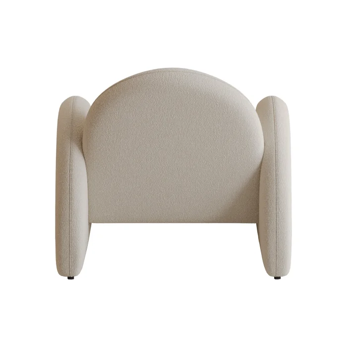 Maria Berjer - Yarım Daire Kollu Modern Berjer | Tarzdeco