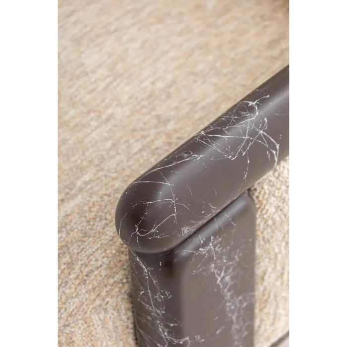 Stoh Berjer - Mermer Görünümlü Ayaklı Lüks Berjer | Tarzdeco